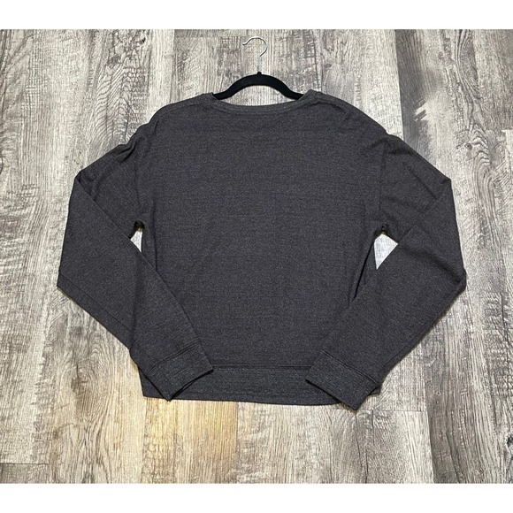 Spiritual Gangster Grateful Women's Large Charcoal Gray Sweatshirt Athleisure - Picture 6 of 9